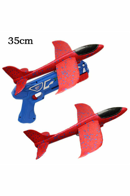 Foam Airplane Launcher Toy for Kids