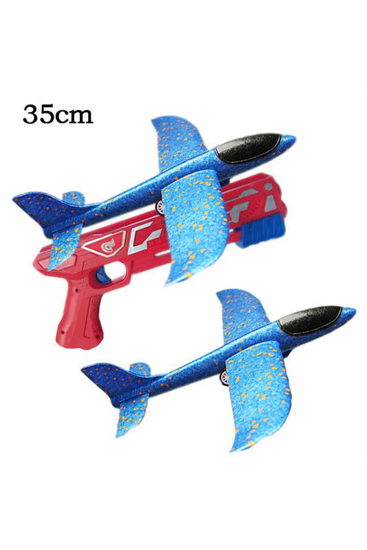 Foam Airplane Launcher Toy for Kids