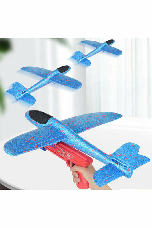 Foam Airplane Launcher Toy for Kids