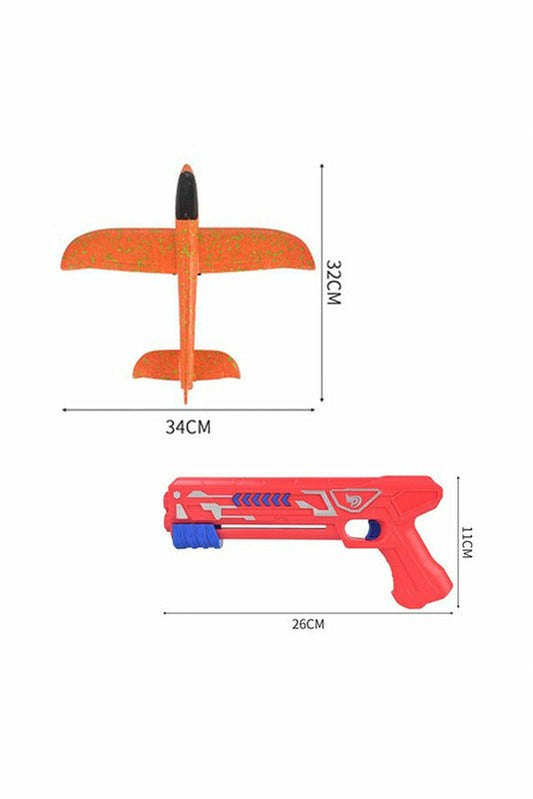 Foam Airplane Launcher Toy for Kids