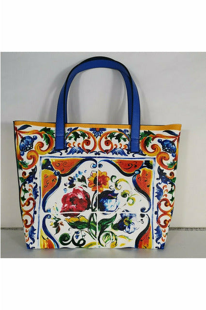 Luxury Print Travel Shoulder Bag Floral