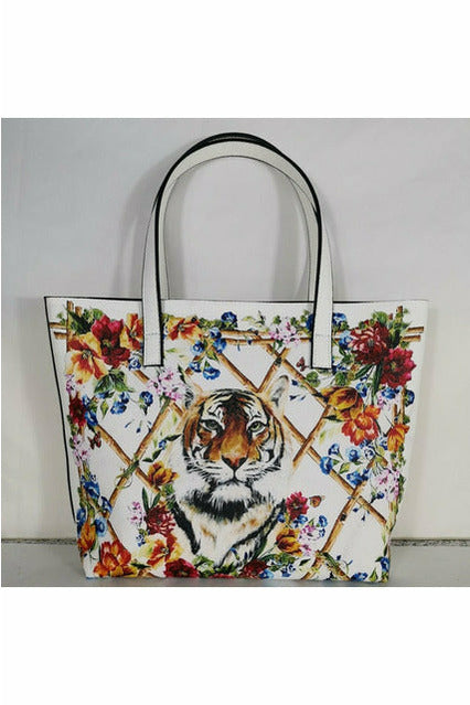 Luxury Print Travel Shoulder Bag Floral