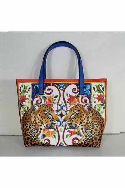 Luxury Print Travel Shoulder Bag Floral