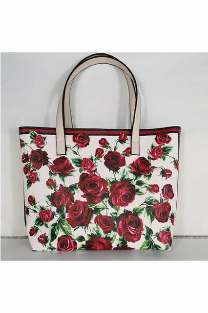Luxury Print Travel Shoulder Bag Floral