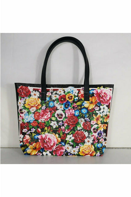 Luxury Print Travel Shoulder Bag Floral