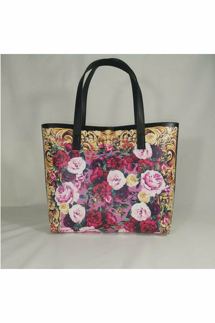 Luxury Print Travel Shoulder Bag Floral