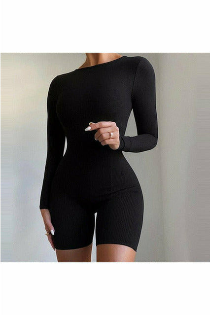 ArtnSoul™ - Knitted Bodycon Playsuit Romper