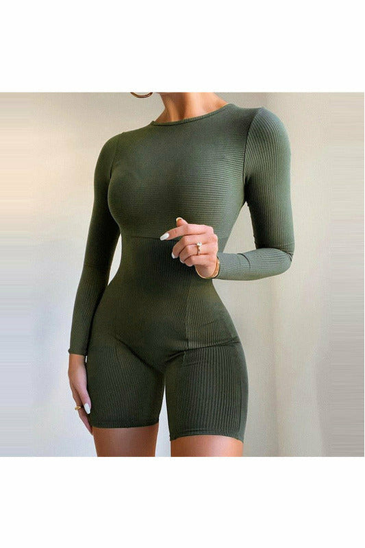 ArtnSoul™ - Knitted Bodycon Playsuit Romper