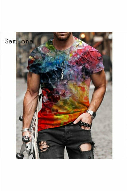 Samlona New Patchwork T-shirt