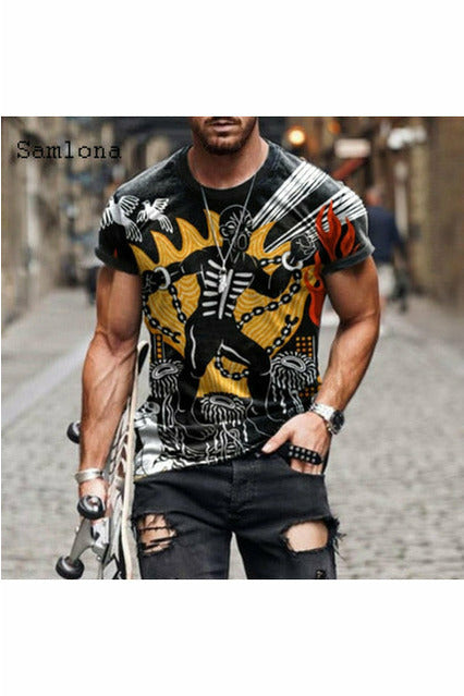 Samlona New Patchwork T-shirt