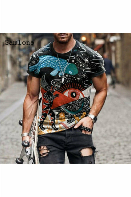 Samlona New Patchwork T-shirt