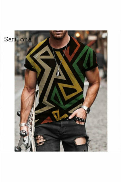 Samlona New Patchwork T-shirt