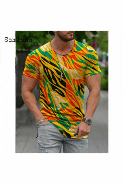 Samlona New Patchwork T-shirt