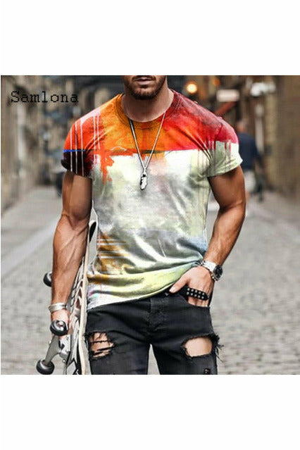 Samlona New Patchwork T-shirt