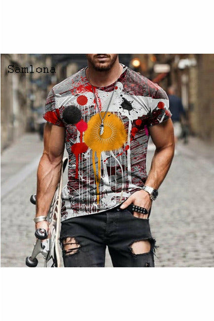 Samlona New Patchwork T-shirt