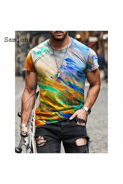 Samlona New Patchwork T-shirt