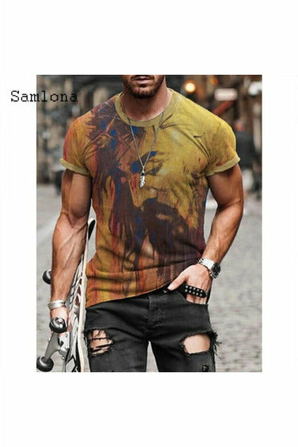 Samlona New Patchwork T-shirt