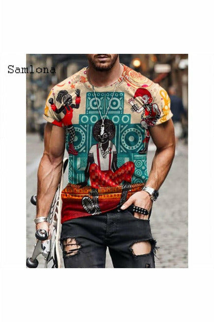 Samlona New Patchwork T-shirt