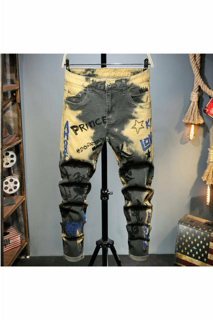 Denim Trousers Biker