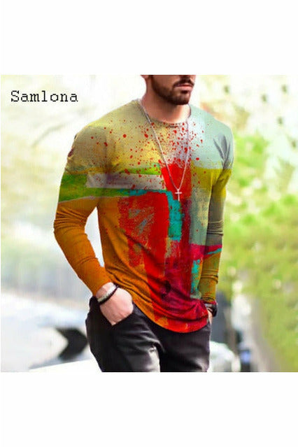 Samlona New Patchwork T-shirt