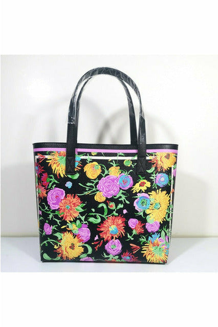 Luxury Print Travel Shoulder Bag Floral