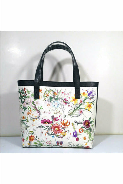 Luxury Print Travel Shoulder Bag Floral