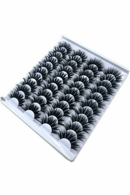 Mink Lashes Thick Long Wispy Natural Mink Lashes