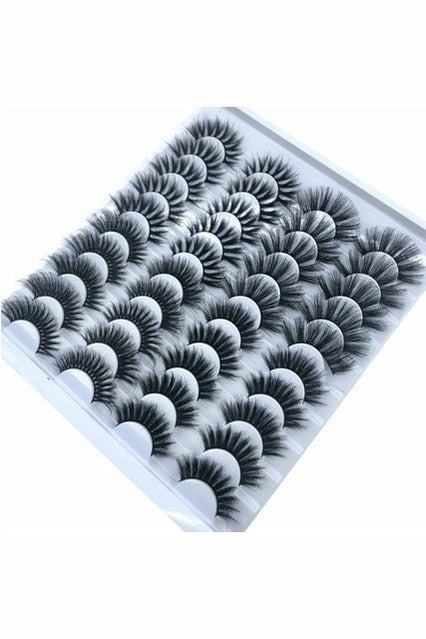 Mink Lashes Thick Long Wispy Natural Mink Lashes