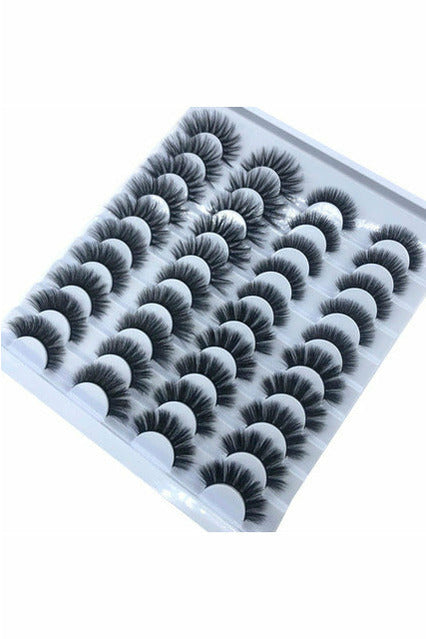 Mink Lashes Thick Long Wispy Natural Mink Lashes