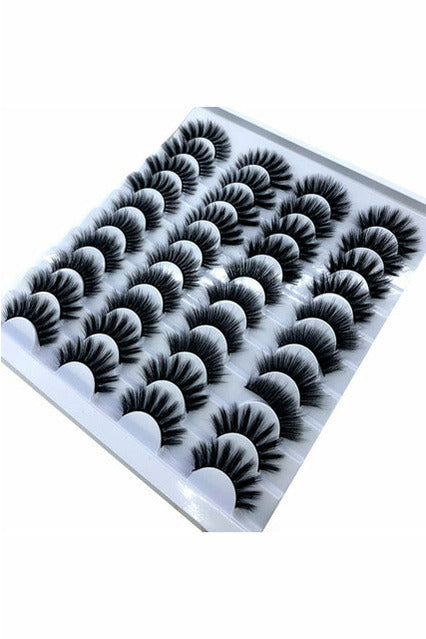 Mink Lashes Thick Long Wispy Natural Mink Lashes