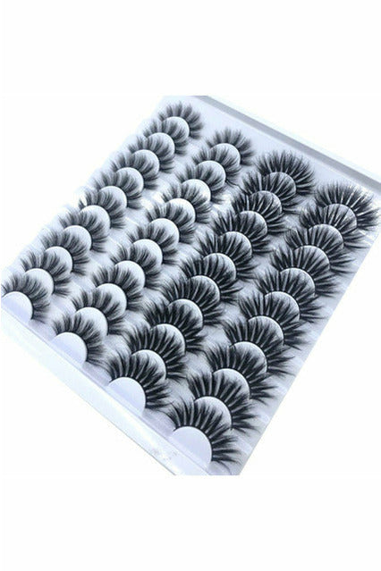 Mink Lashes Thick Long Wispy Natural Mink Lashes