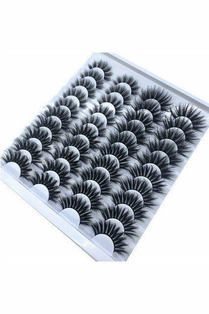Mink Lashes Thick Long Wispy Natural Mink Lashes