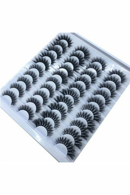Mink Lashes Thick Long Wispy Natural Mink Lashes