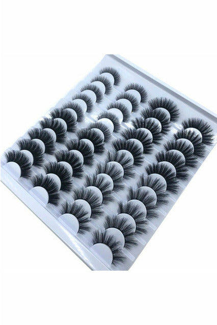 Mink Lashes Thick Long Wispy Natural Mink Lashes