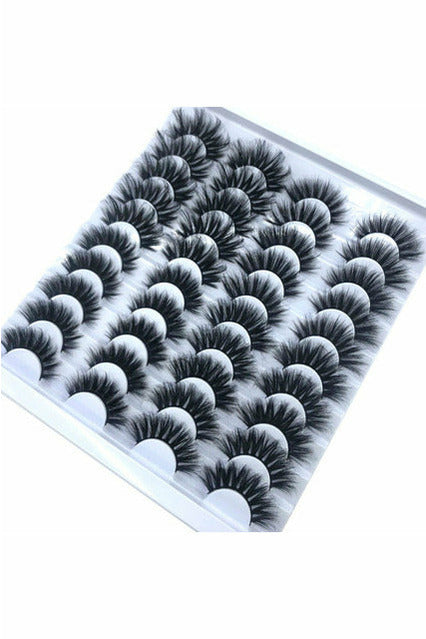Mink Lashes Thick Long Wispy Natural Mink Lashes