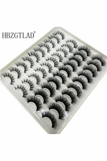Mink Lashes Thick Long Wispy Natural Mink Lashes