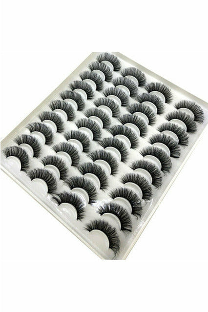 Mink Lashes Thick Long Wispy Natural Mink Lashes