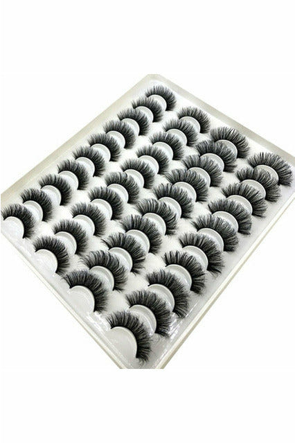 Mink Lashes Thick Long Wispy Natural Mink Lashes