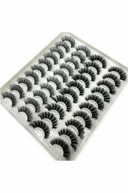 Mink Lashes Thick Long Wispy Natural Mink Lashes