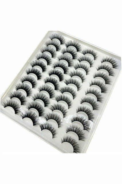Mink Lashes Thick Long Wispy Natural Mink Lashes