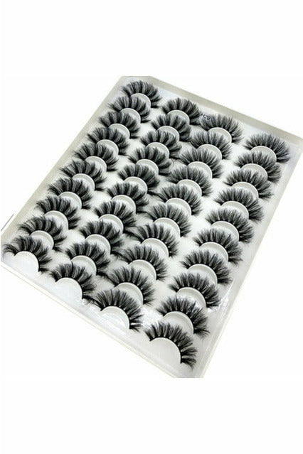 Mink Lashes Thick Long Wispy Natural Mink Lashes