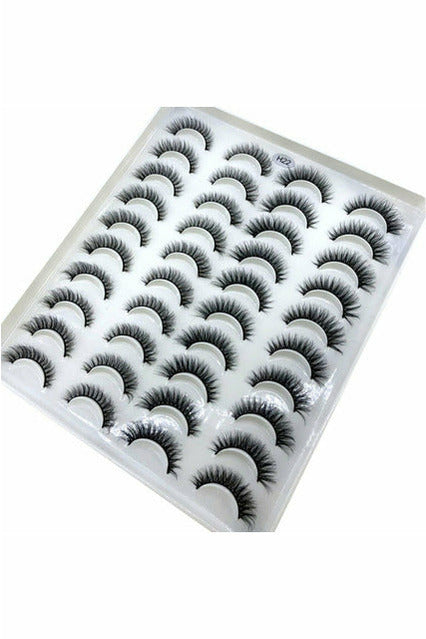 Mink Lashes Thick Long Wispy Natural Mink Lashes