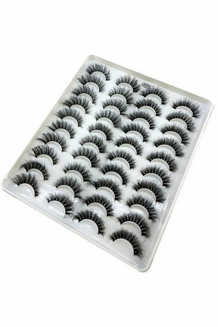 Mink Lashes Thick Long Wispy Natural Mink Lashes