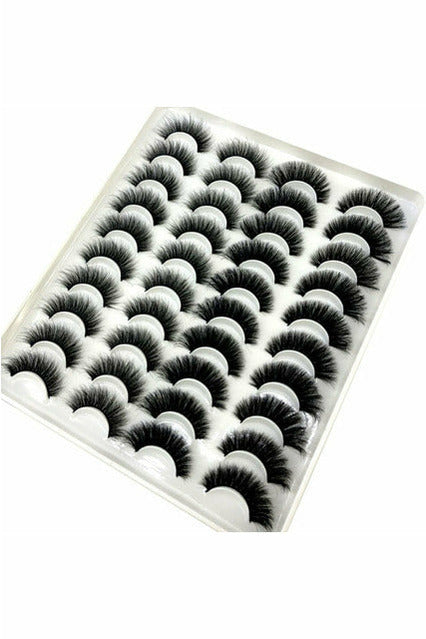 Mink Lashes Thick Long Wispy Natural Mink Lashes