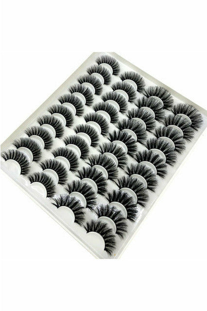 Mink Lashes Thick Long Wispy Natural Mink Lashes
