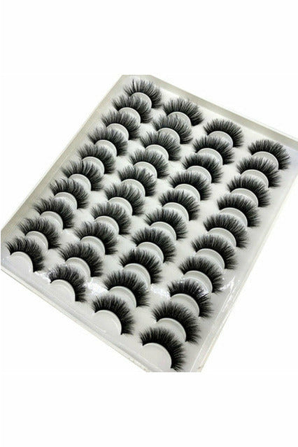 Mink Lashes Thick Long Wispy Natural Mink Lashes