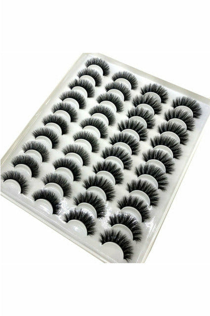 Mink Lashes Thick Long Wispy Natural Mink Lashes