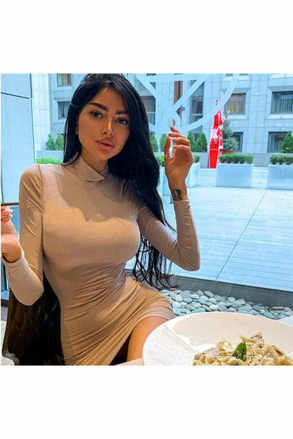 White Turtleneck
