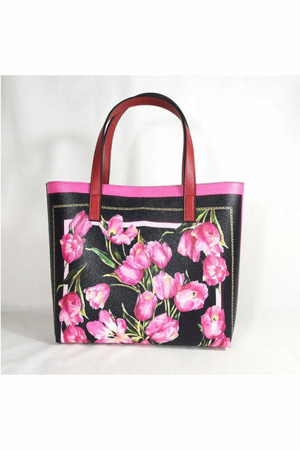 Luxury Print Travel Shoulder Bag Floral