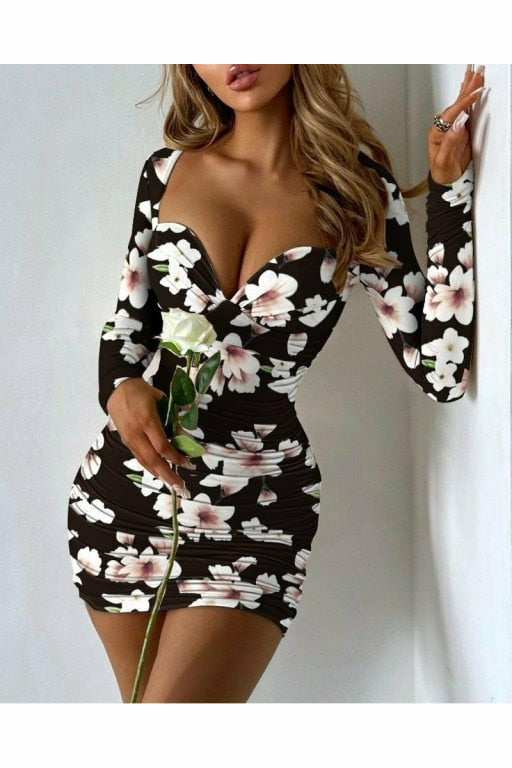Long Sleeve Mini Dresses